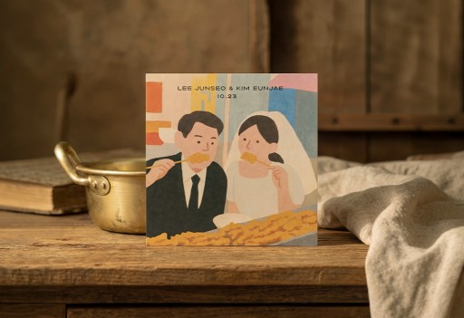 Taste of Love 청첩장