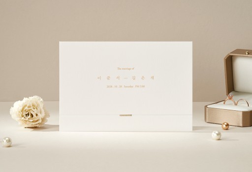 골드라인 (금박) EDITION 청첩장